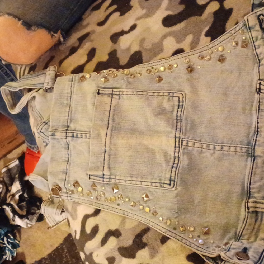 Overall Shorts